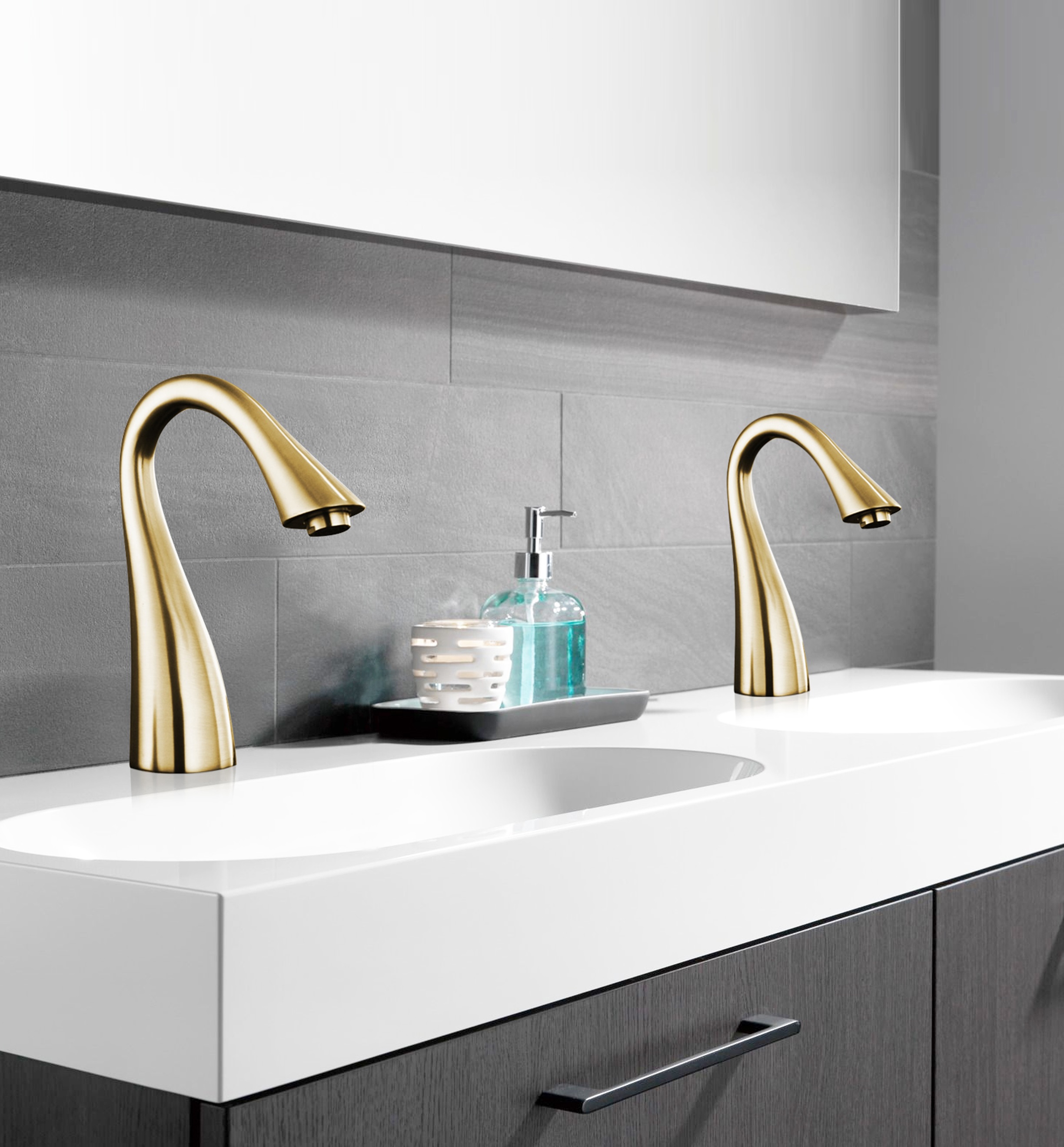 Fontana Macon Gold Automatic Touchless Hands-Free Smart Sensor Faucet
